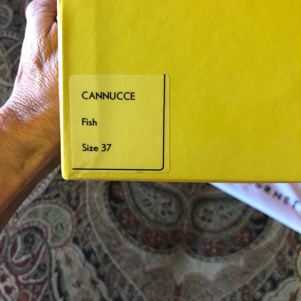 NWT Cornetti Italian Cannucce Fish Slides • Size 6 - Picture 10 of 11